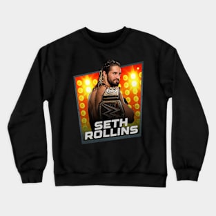 Seth Rollins/////Card Game Concept Design Crewneck Sweatshirt